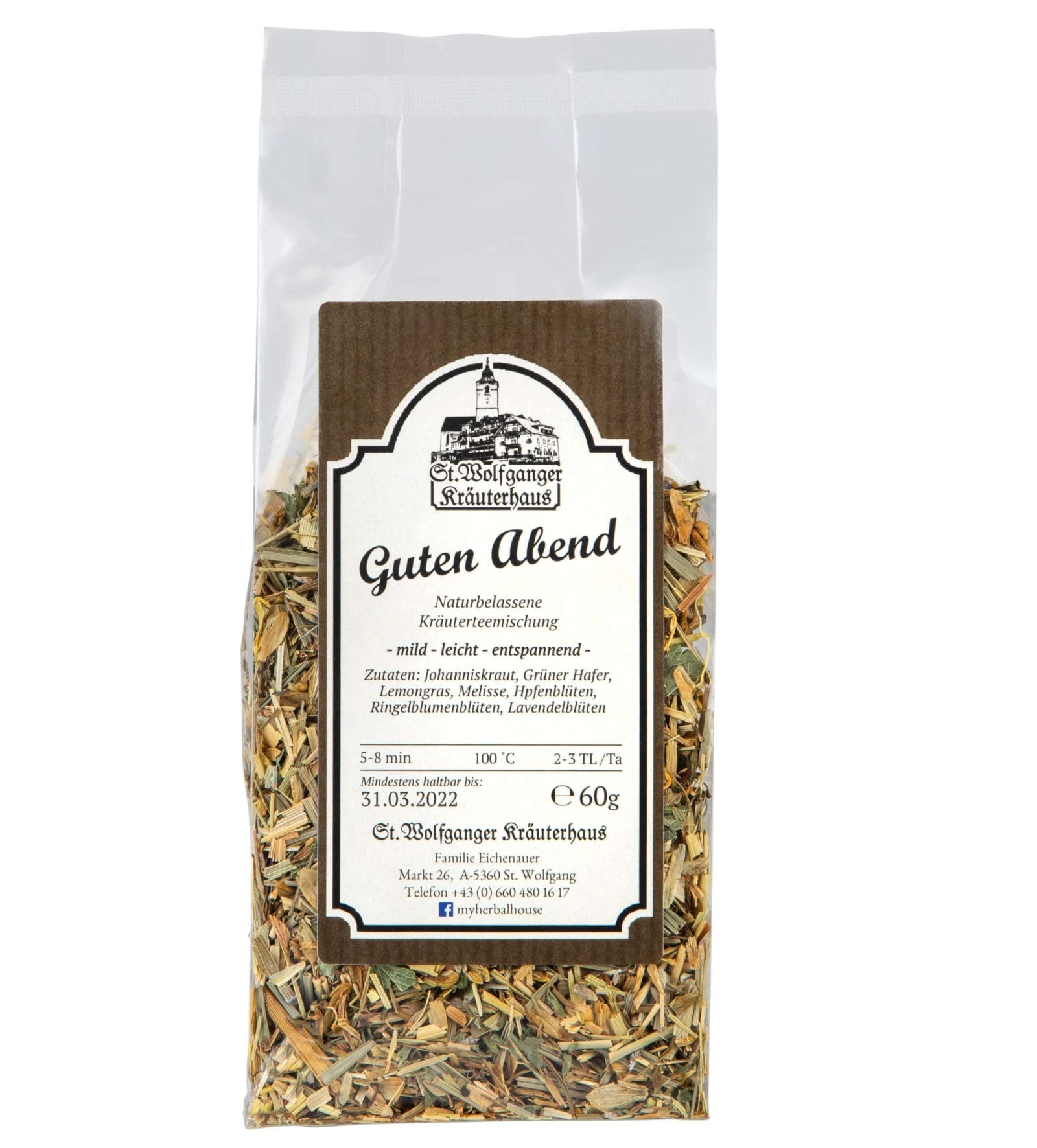 Kräutertee Guten Abend