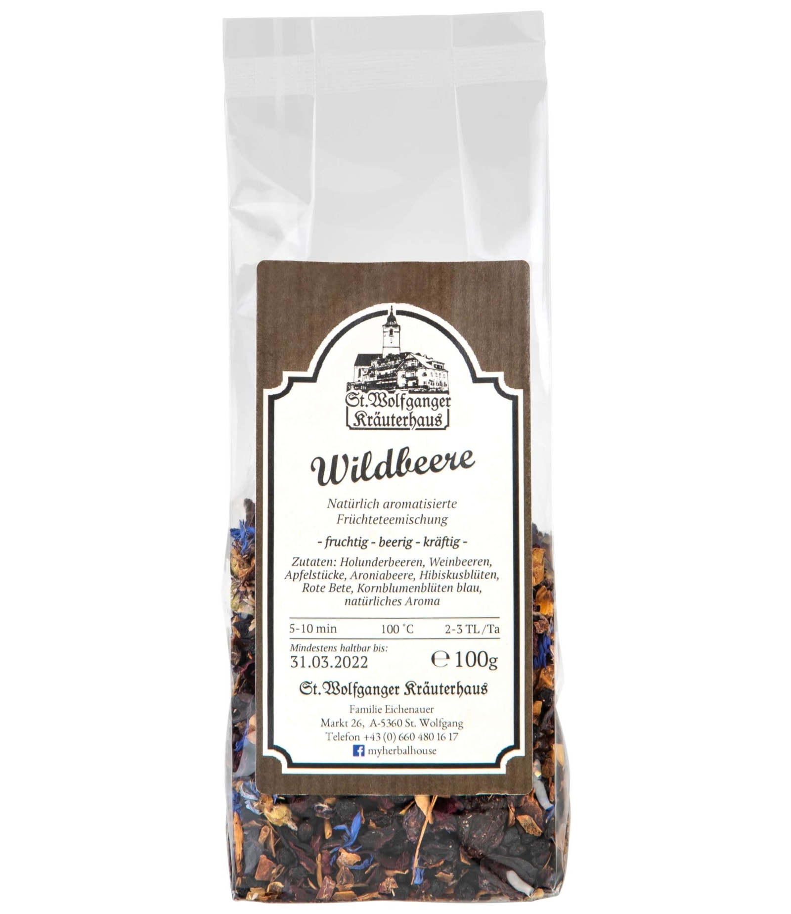 Früchtetee Wildbeere