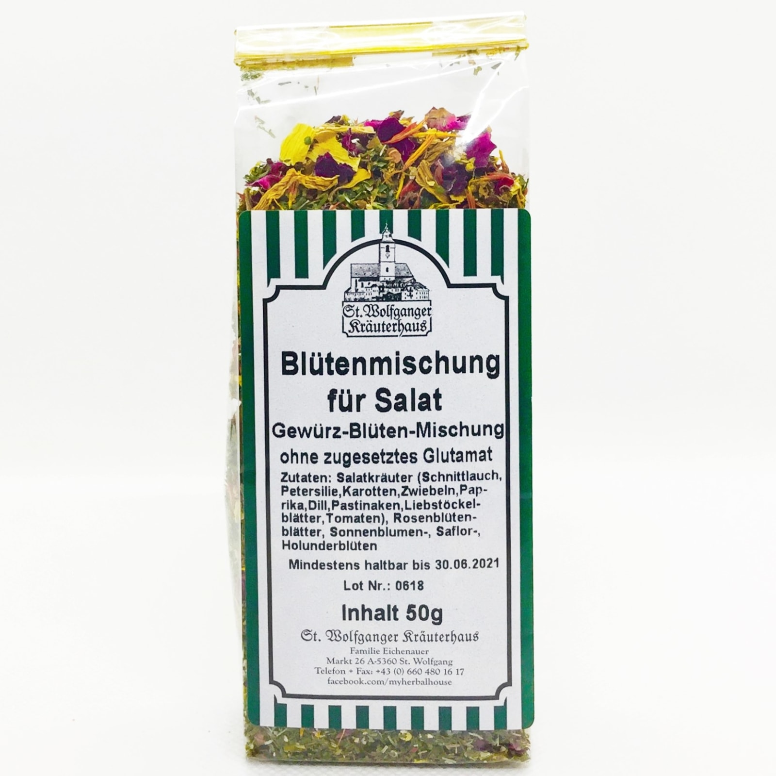 Blütenmischung für Salat