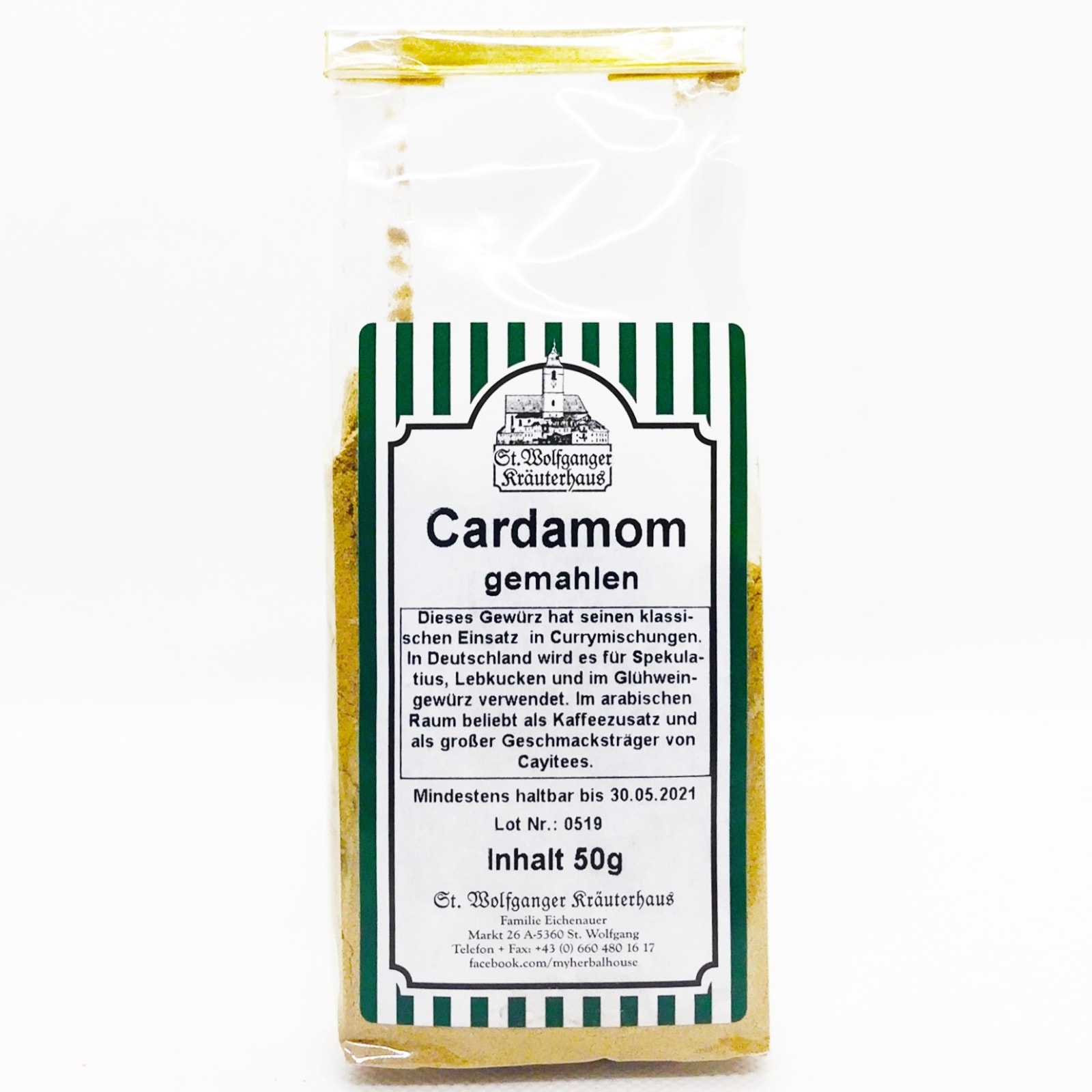 Cardamom gemahlen