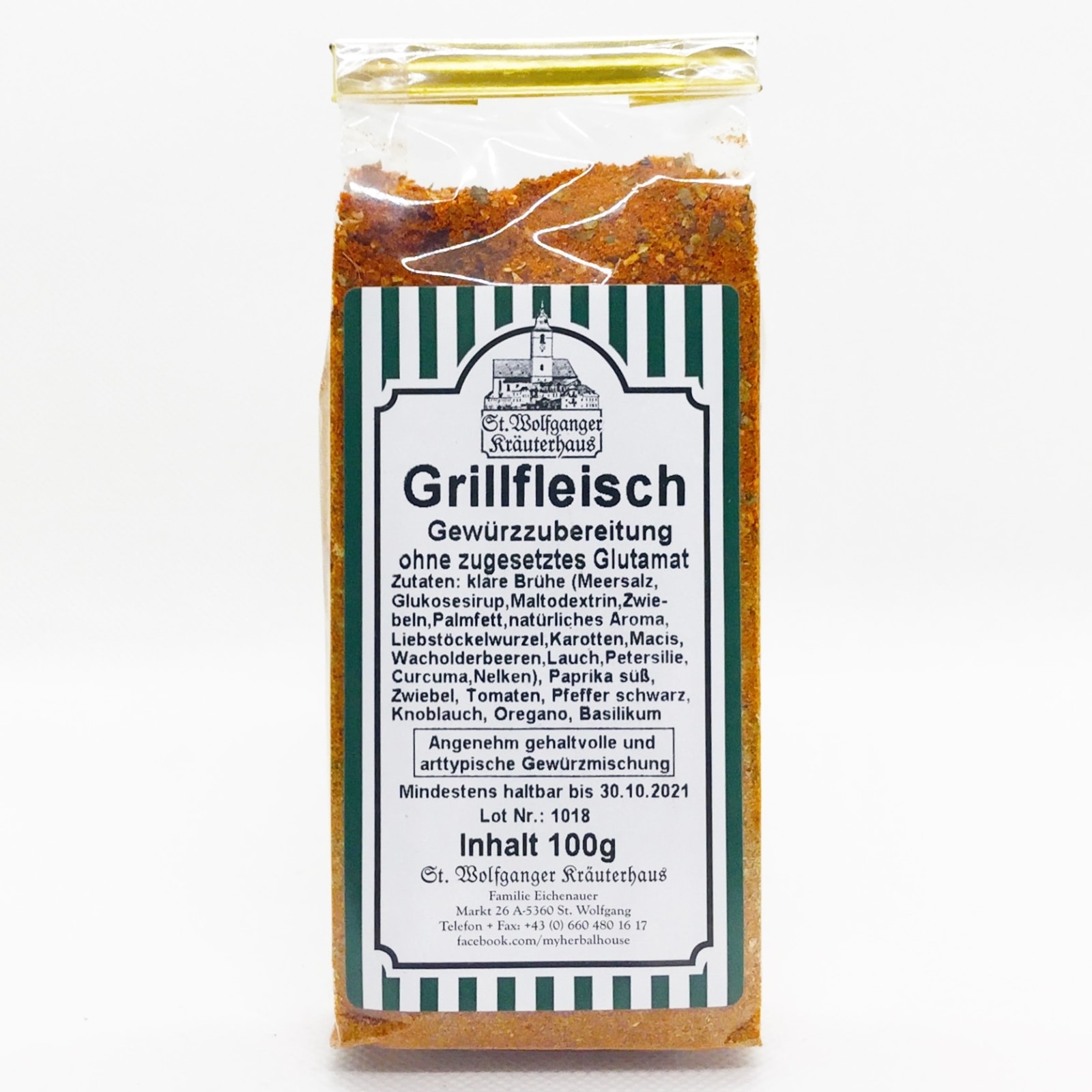 Grillfleisch Gewürzzubereitung