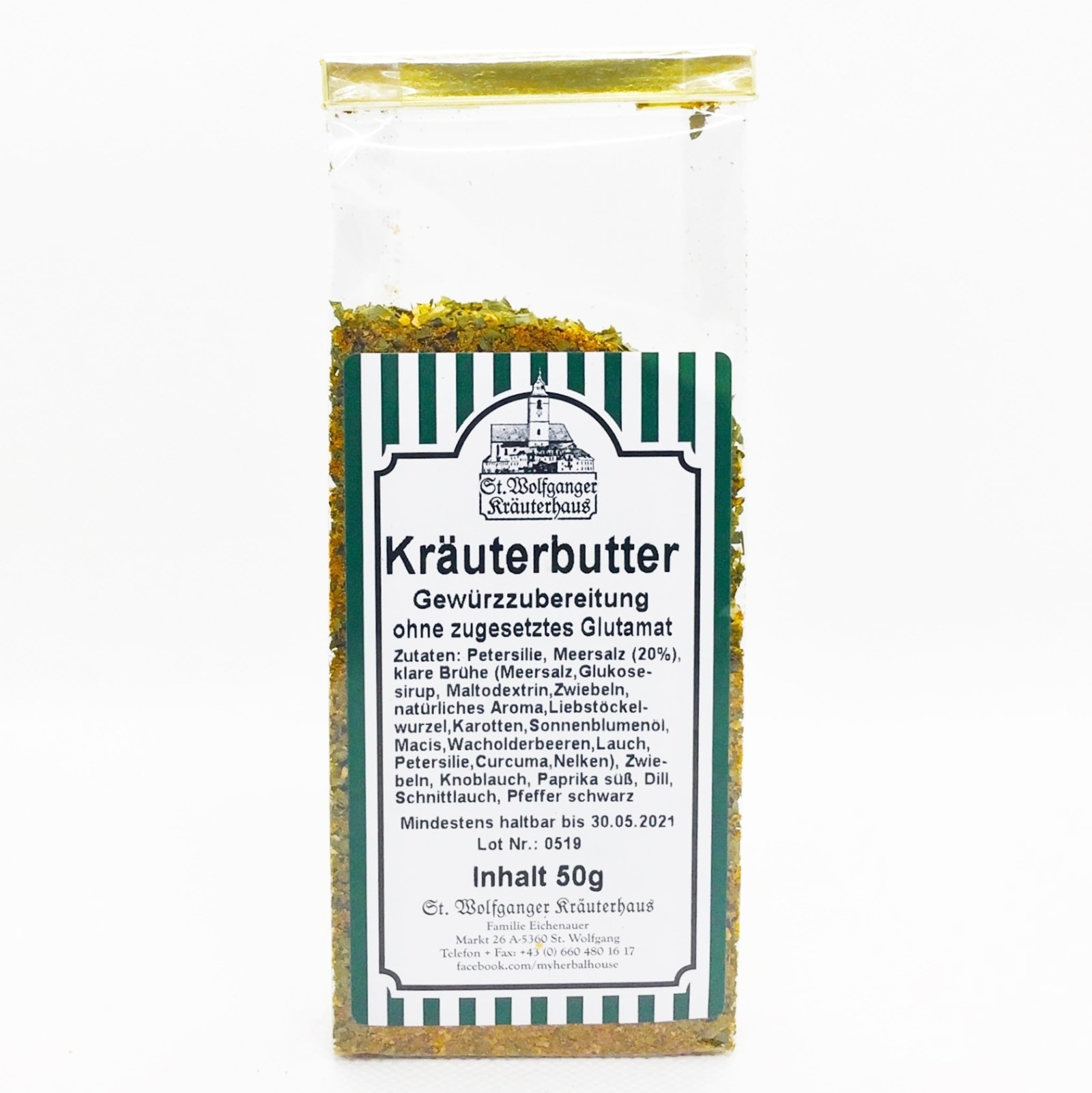 Kräuterbutter, Gewürz