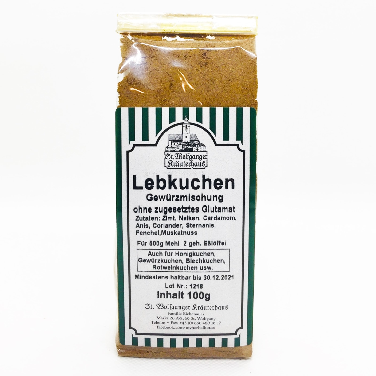 Lebkuchen, Gewürz