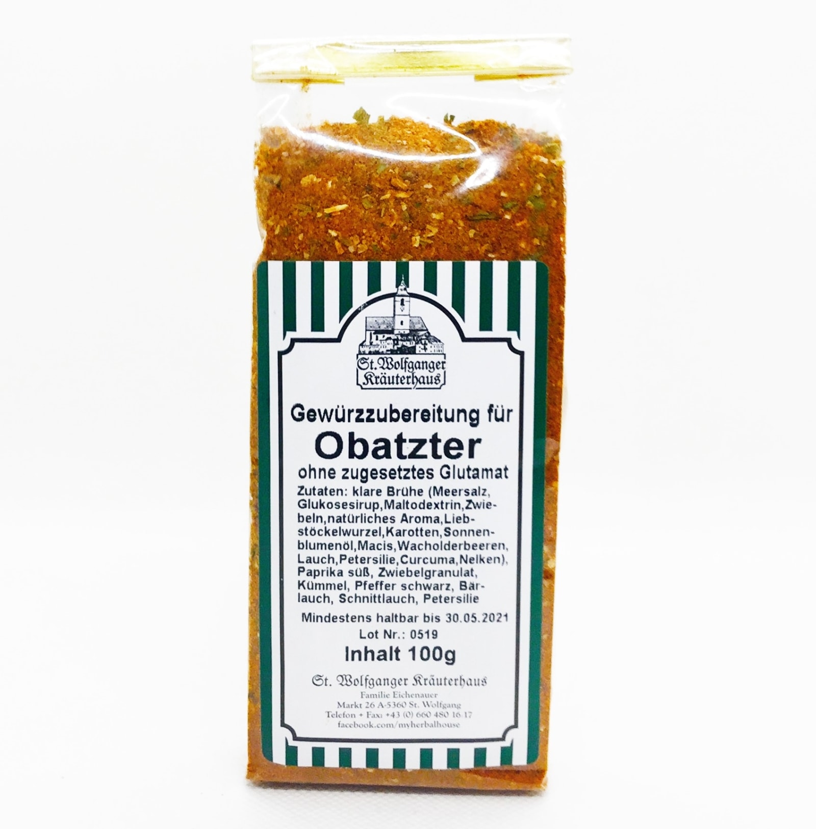 Obatzter, Gewürz