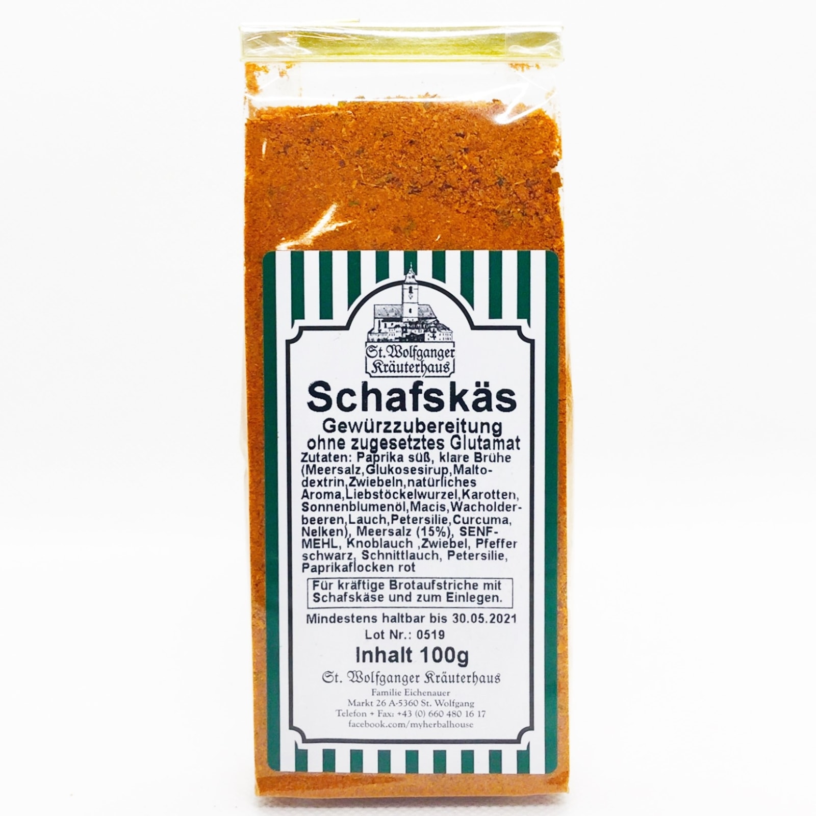 Schafskäse, Gewürz
