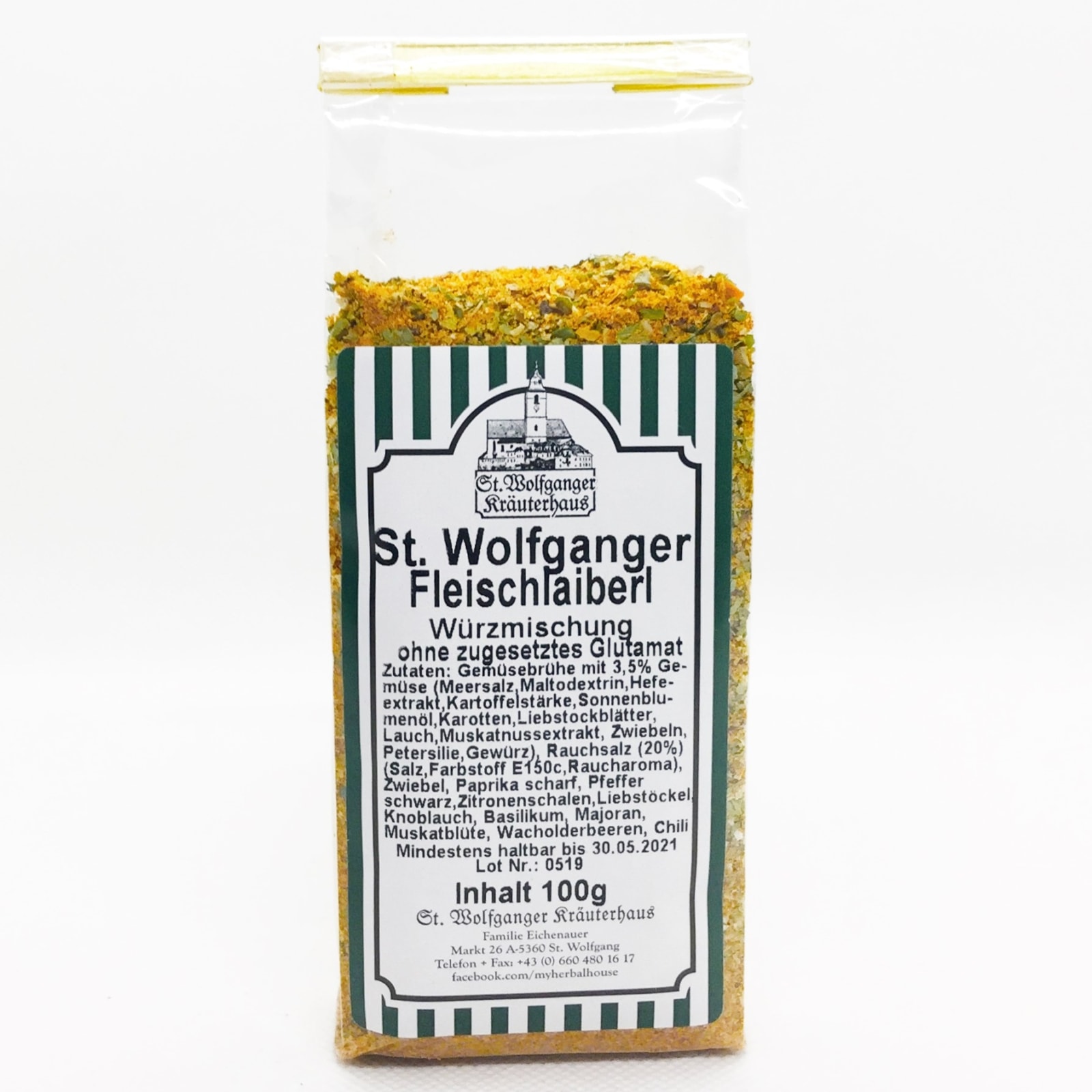 St. Wolfganger Fleischlaiberl, Gewürz