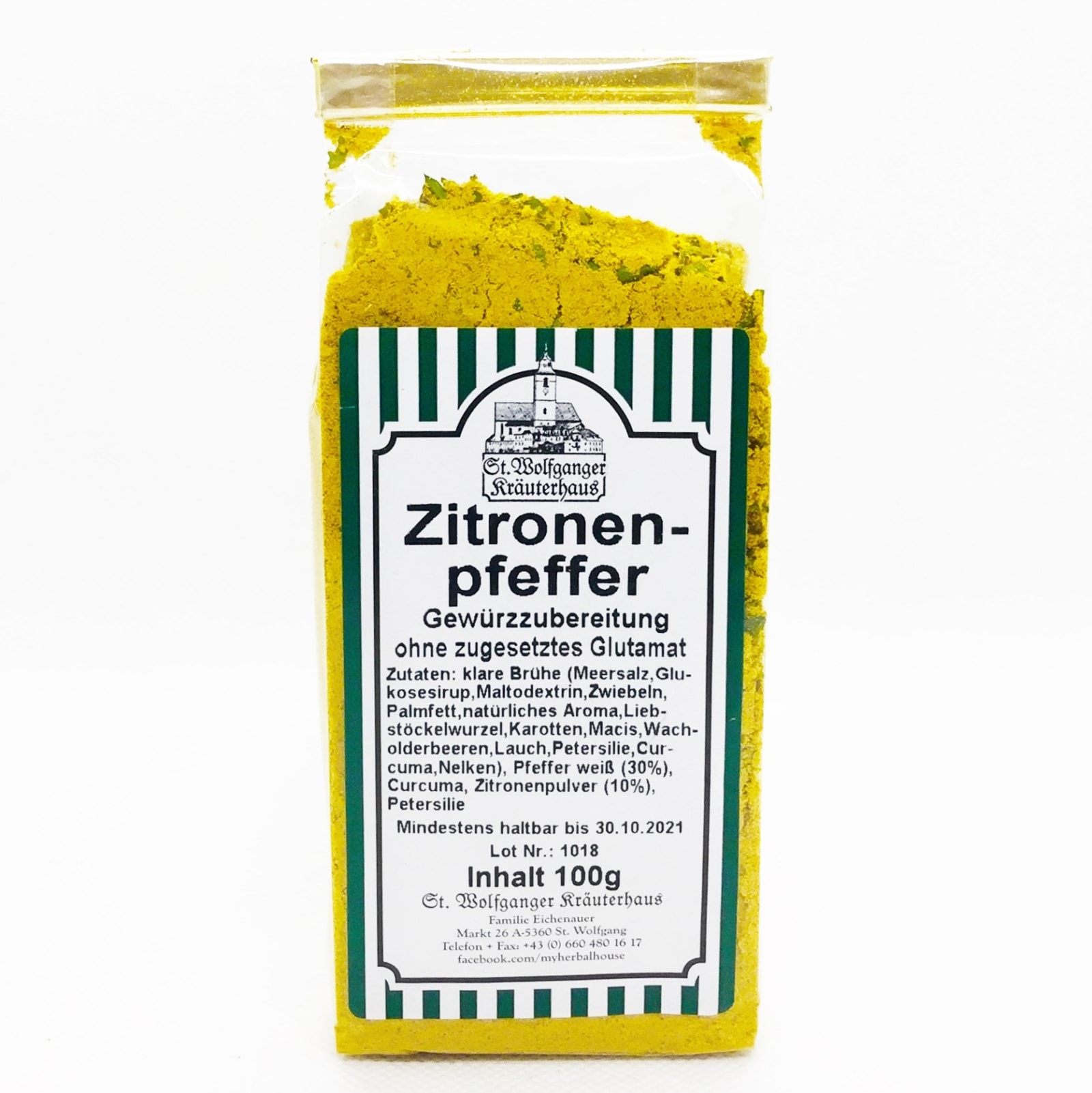 Zitronenpfeffer, Gewürz