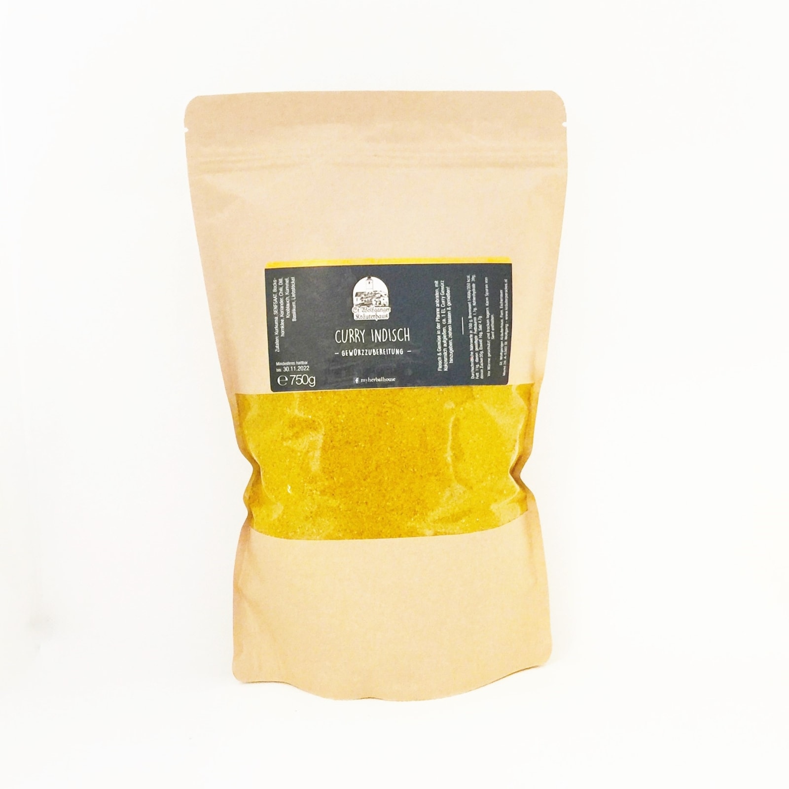 Curry Indisch, naturbelassene Gewürzzubereitung