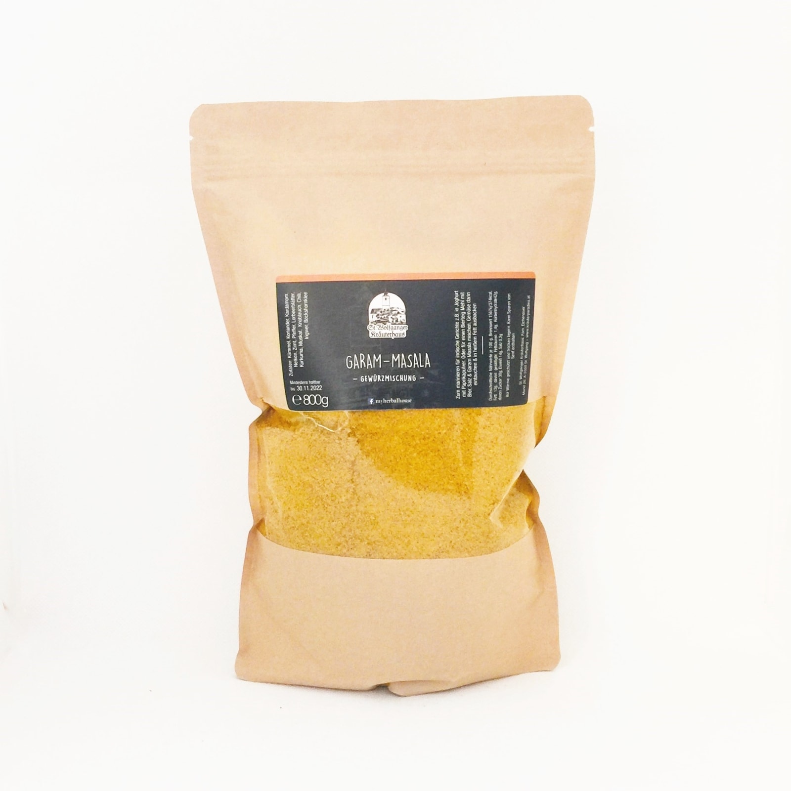 Garam Masala, naturbelassene Gewürzmischung