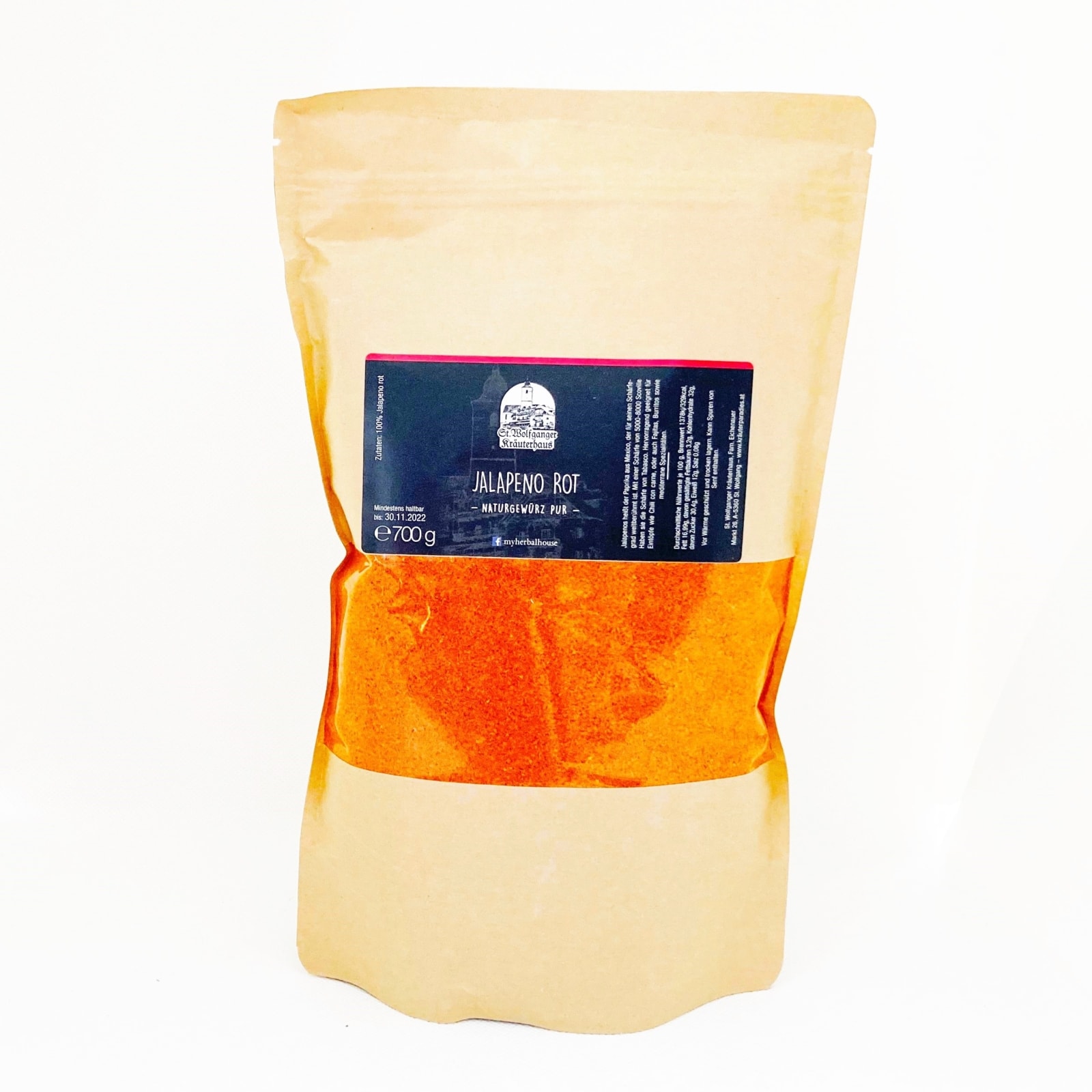 Jalapeno rot, Naturgewürz pur
