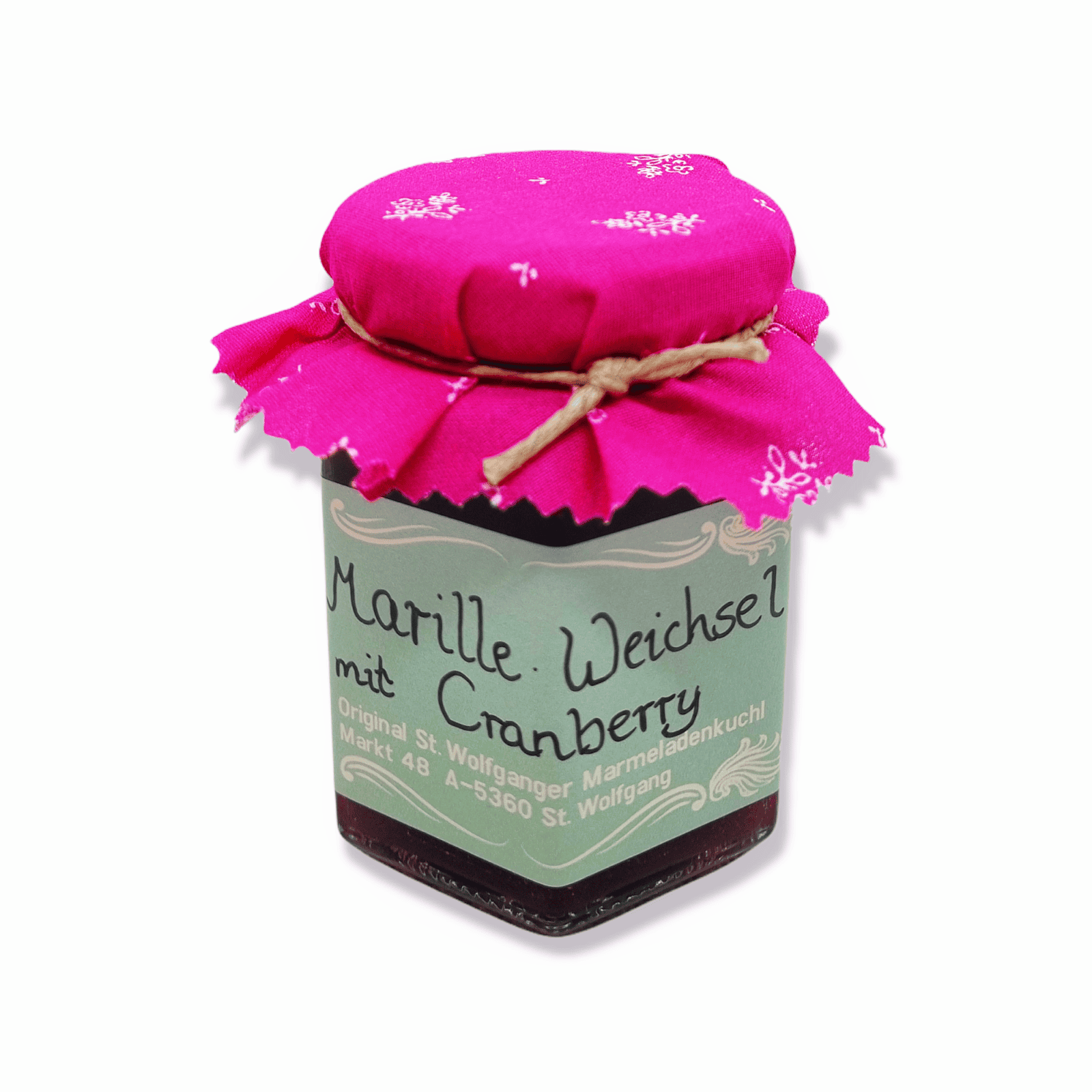 Fruchtaufstrich Marille-Weichsel mit Cranberry